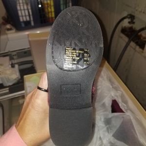 Girls Michael Kors velvet boots